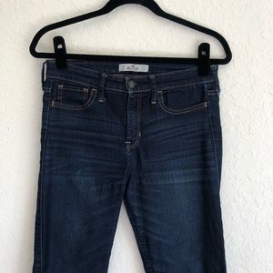 Hollister Dark Blue High Rise Jeans
